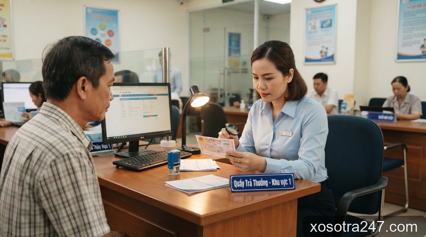 Hướng dẫn chi tiết thủ tục nhận giải xổ số kiến thiết năm 2026 - 2